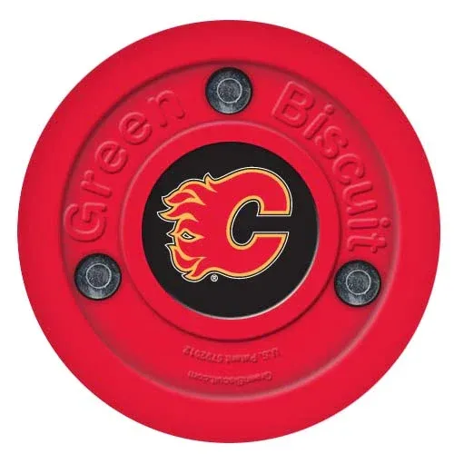 Green Biscuit NHL Team Hockey Puck - Image 15