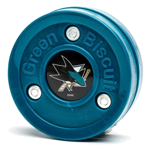 Green Biscuit NHL Team Hockey Puck - Image 31
