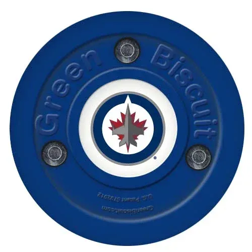 Green Biscuit NHL Team Hockey Puck - Image 4