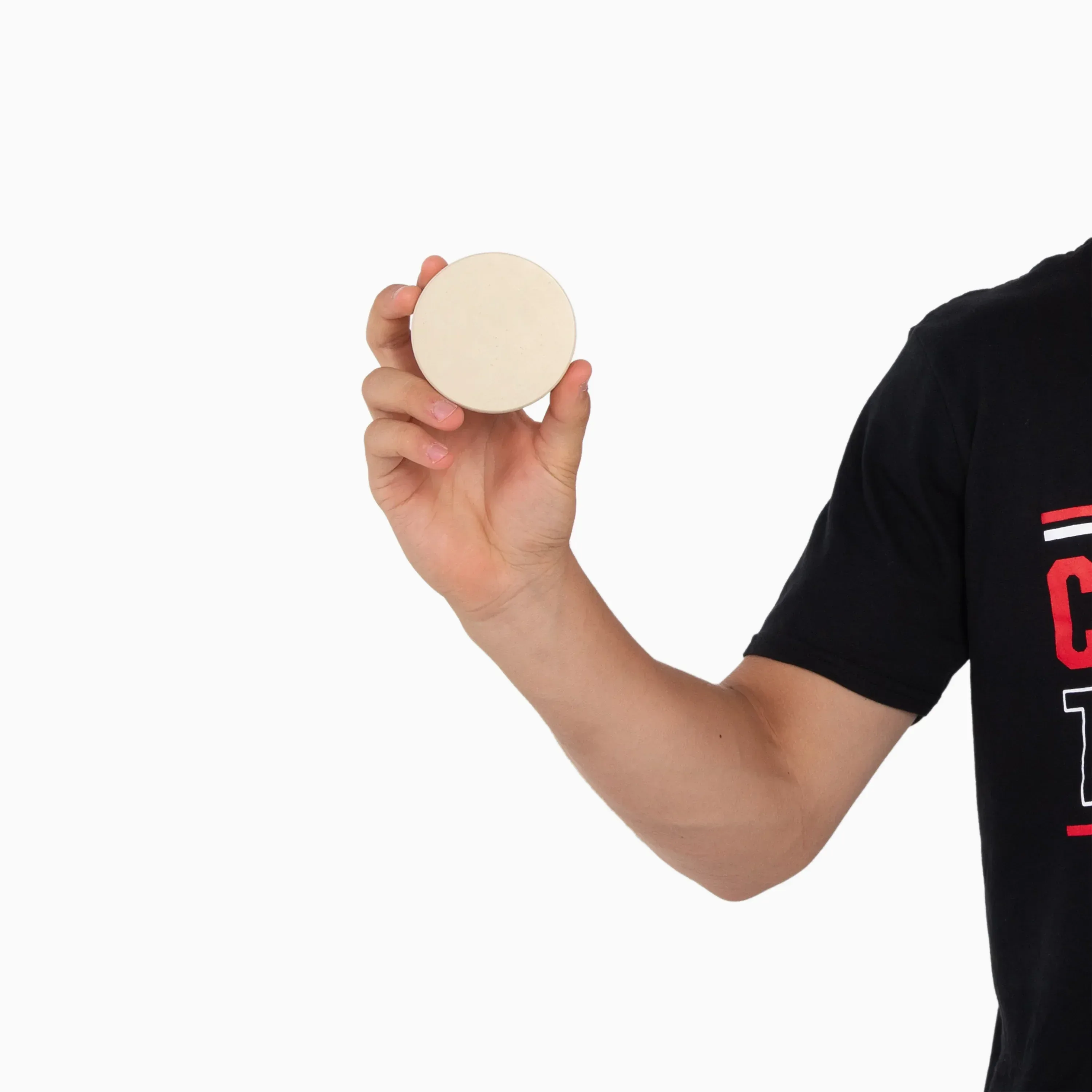 Official Size White Puck - Image 3